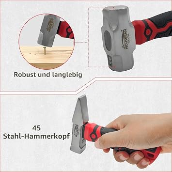 4‑Teiliges Mini Hammer Set Stubby Kurzer Griff
