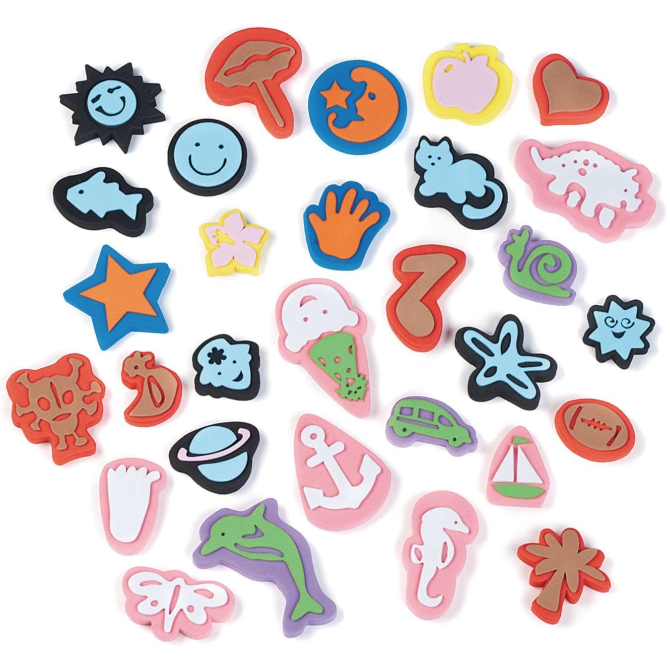 Mega EVA Foam Stamp Mix, 150 pcs.