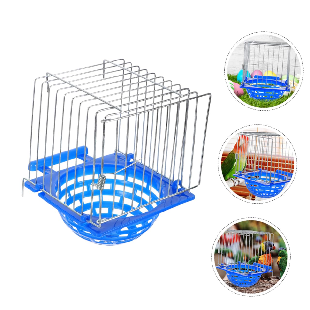 4piezas Nido De Cría para Pájaro Diseño Estiloso Caja De Incubación para Periquitos y Pinzones Hecho De para Decoración del Hogar y Cría De Aves