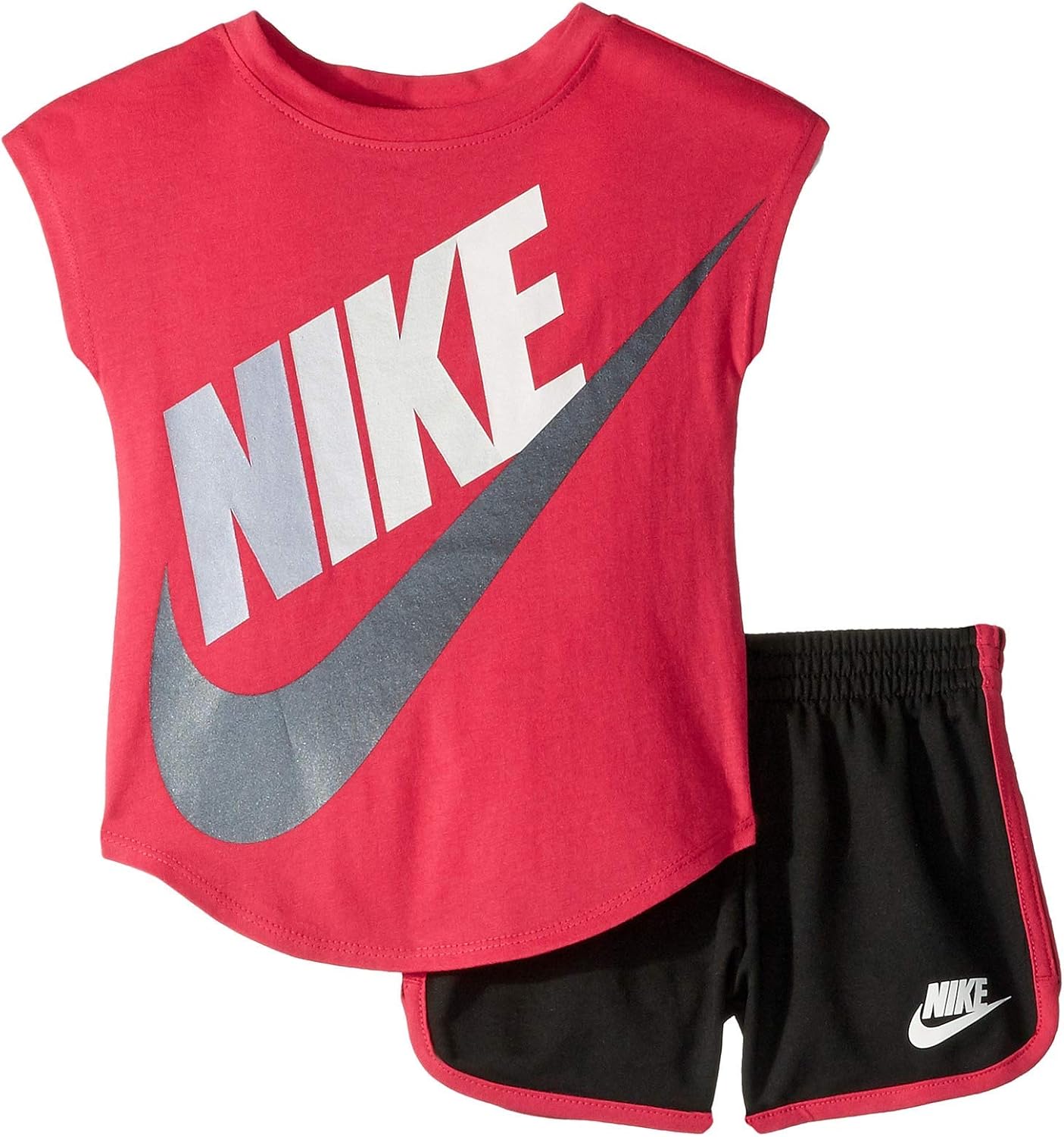 Nike Kids Baby Girl's Futura Short Sleeve TShirt and