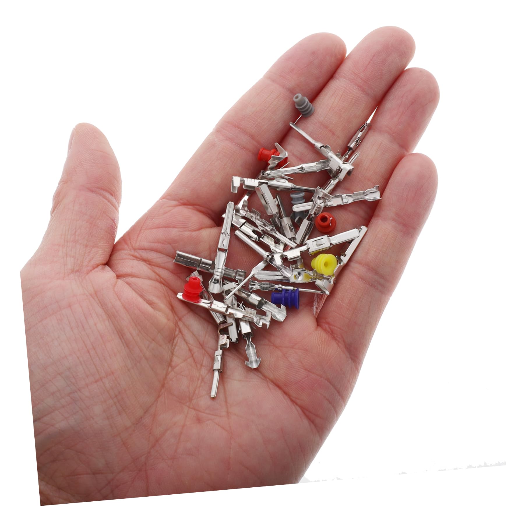 POPETPOP Ensemble de 700 Pièces de Connecteurs Automobiles à Sertir en Alliage et Plastique, Kit D'outils pour Terminal Connexion Facile pour Réparations et Modifications de Voiture