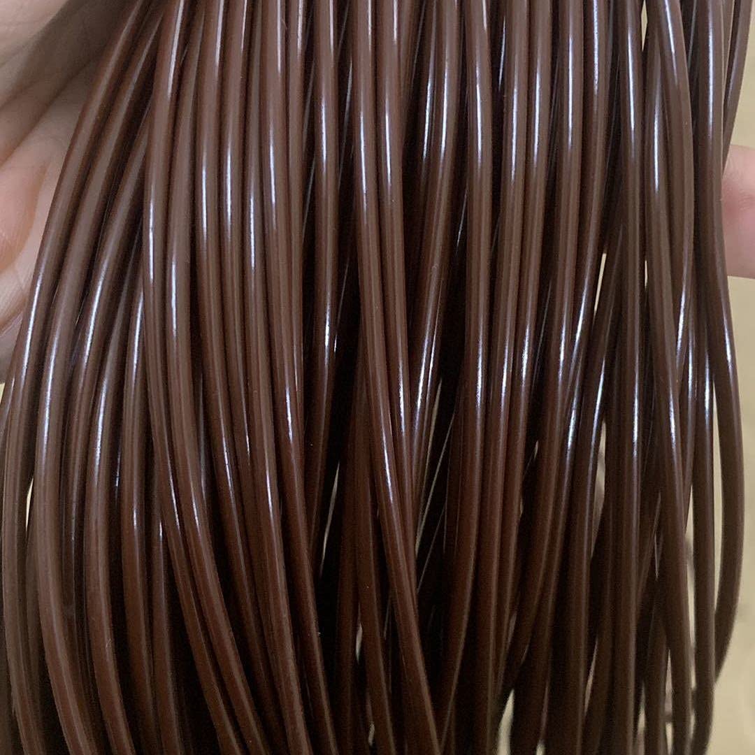 Material de tejido de ratán de 500G de alta resistencia y acabado café degradado