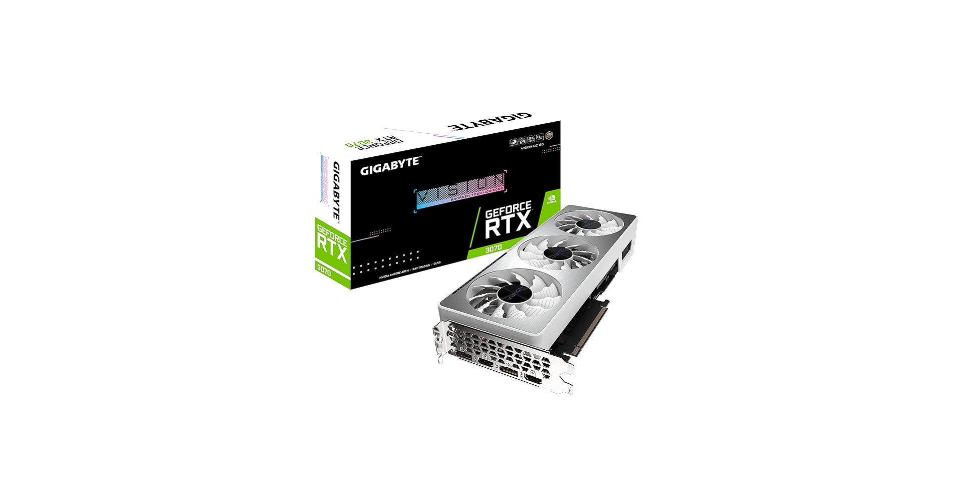 Amazon.com: GIGABYTE GeForce RTX 3070 Vision OC 8G (REV2.0