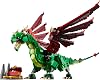 LEGO Creator 3’ü 1 Arada Orta Çağ Ejderhası 31161-9 Yaş ve Üzeri Çocuklar için Deniz Yılanı ve Zümrüdüankaya Dönüşen Oyuncak Yapım Seti, Doğum Günü Hediyesi (715 Parça)