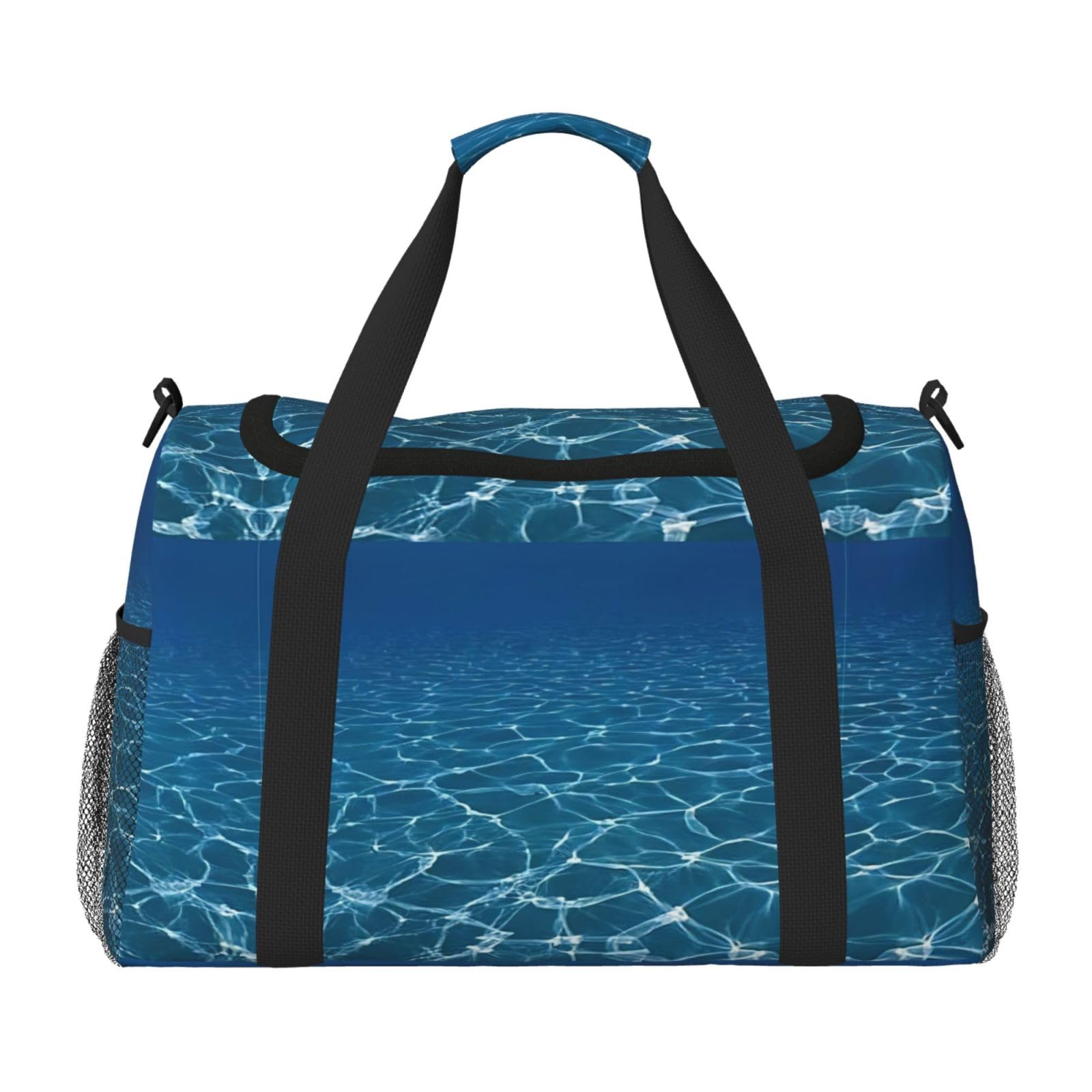Bolsa de viaje Blue Deep Ocean, el complemento impermeable para tu gimnasio 8