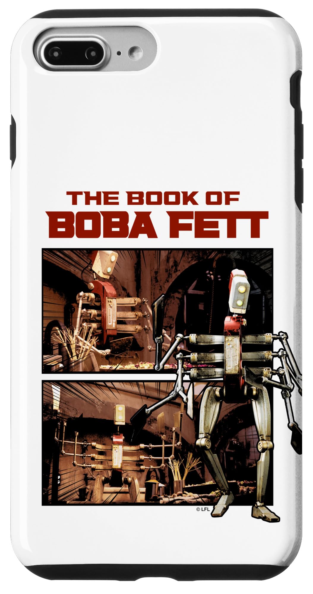 Coque iPhone 7 Plus/8 Plus Star Wars Boba Fett Kitchen Droid
