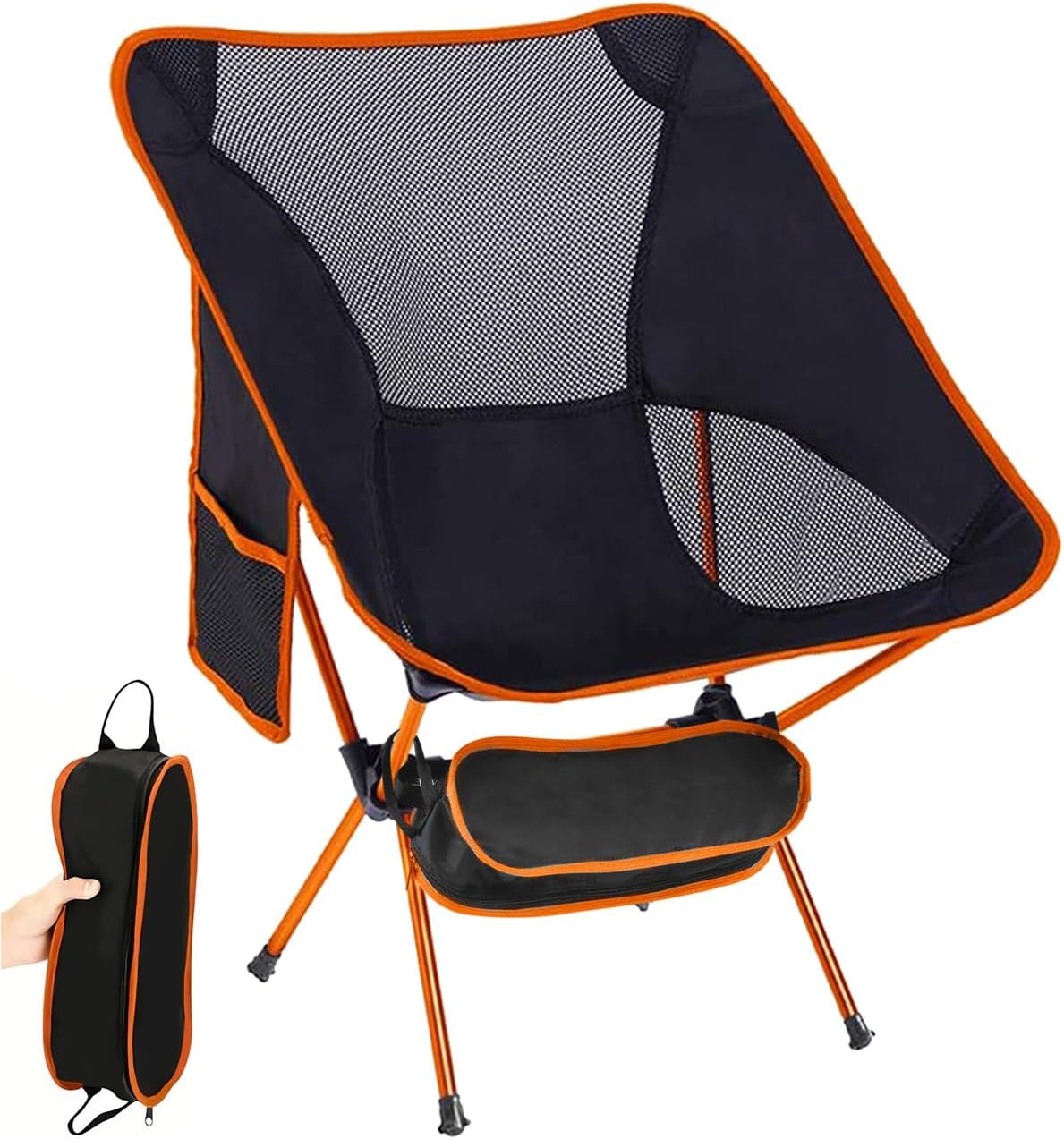 Chaise Pliante De Camping Portable - Pour Pêche, Plage, Jardin, Picnic Et Festivals, Légère Et Pratique