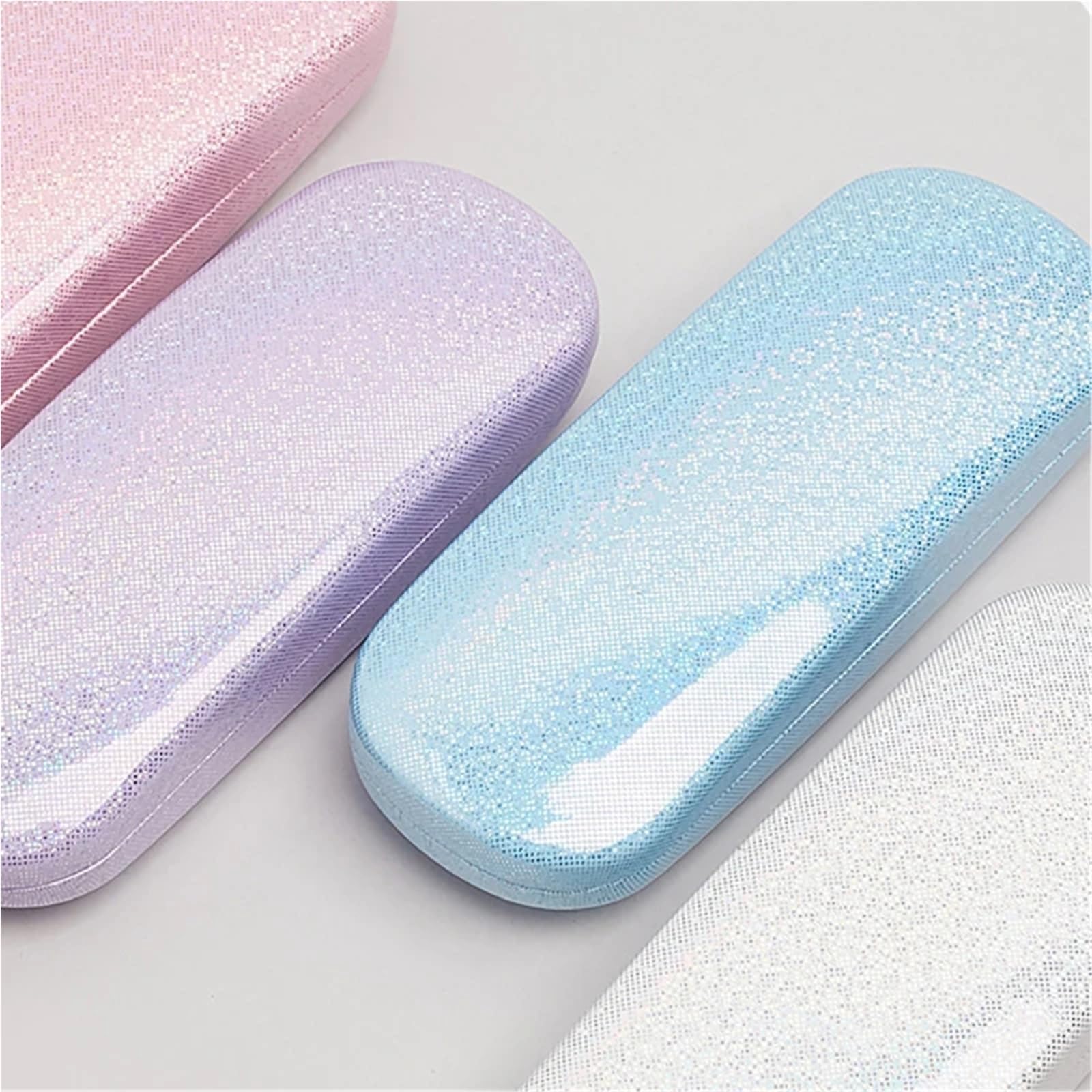 Estuche rígido for gafas de sol for mujer, caja almacenamiento portátil for, organizador protector viaje, 2 uds Para Viajes Y Vacaciones