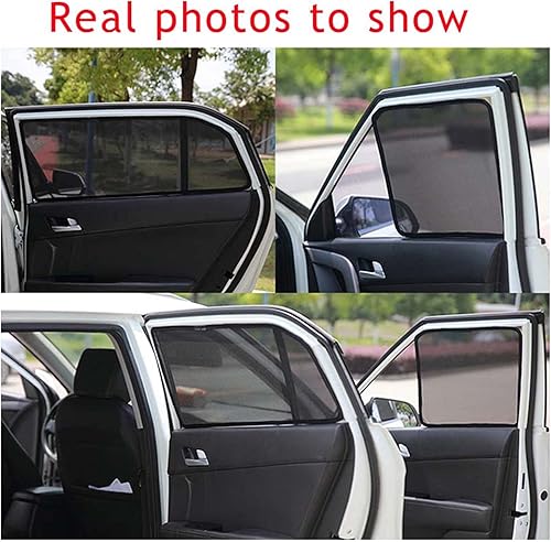 Miniatura 9 de Para Mazda2 Hatchback 2014-2018. Pantalla magnética para ventana lateral de automóvil para niños, cortina de automóvil, ventanas laterales,