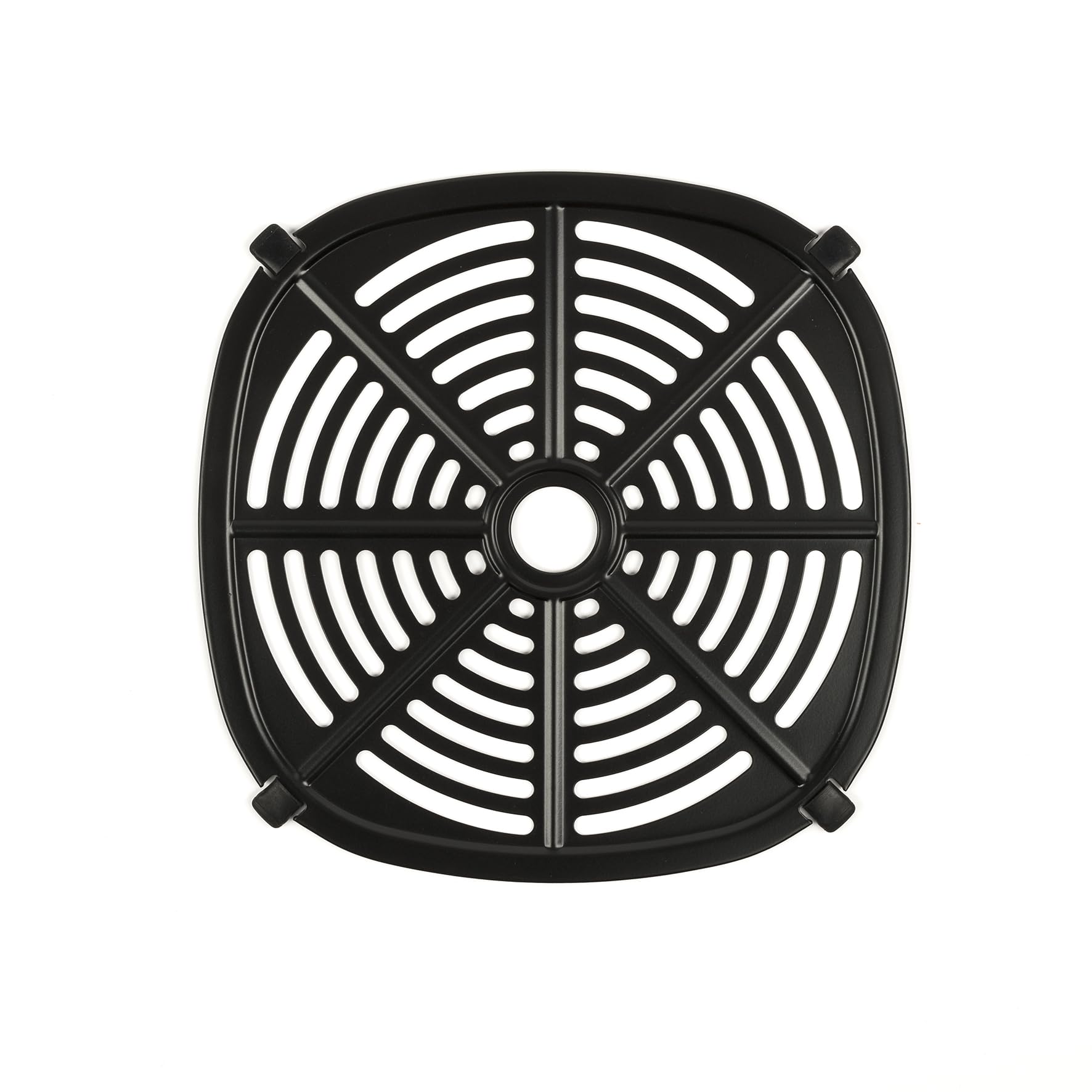Girmi FG78 Friggitrice ad Aria con Finestra "Ecofrit Black", 6 Lt, 12 Programmi, 1500 W, Display Digitale, BPA/PFOA Safe, Luce Interna,Vassoio Antiaderente, Ricettario Incluso, Nero/Argento