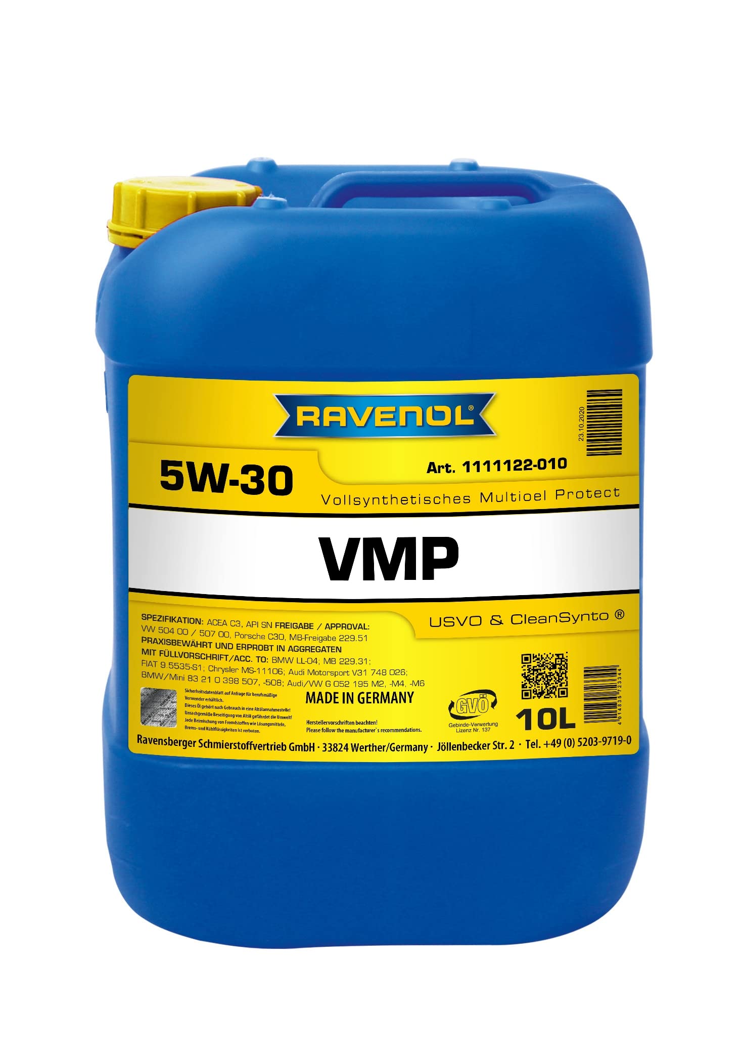 RAVENOL VMP SAE 5W-30 - 3