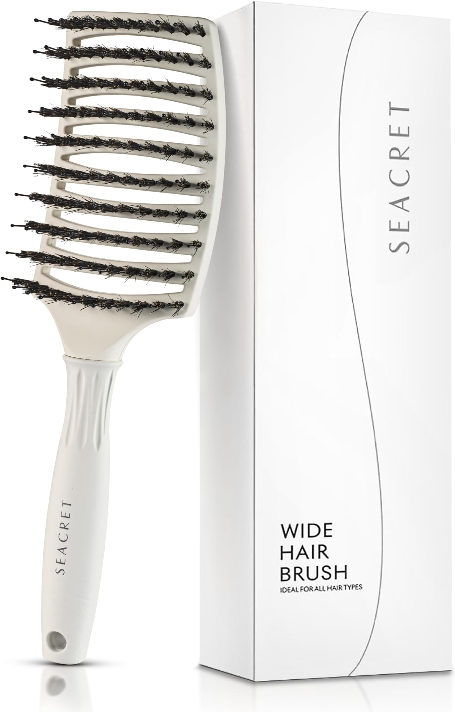SEACRET- Detangling Pro Styling Wide Hair Brush, by Seacret - Minerals From The Dead Sea