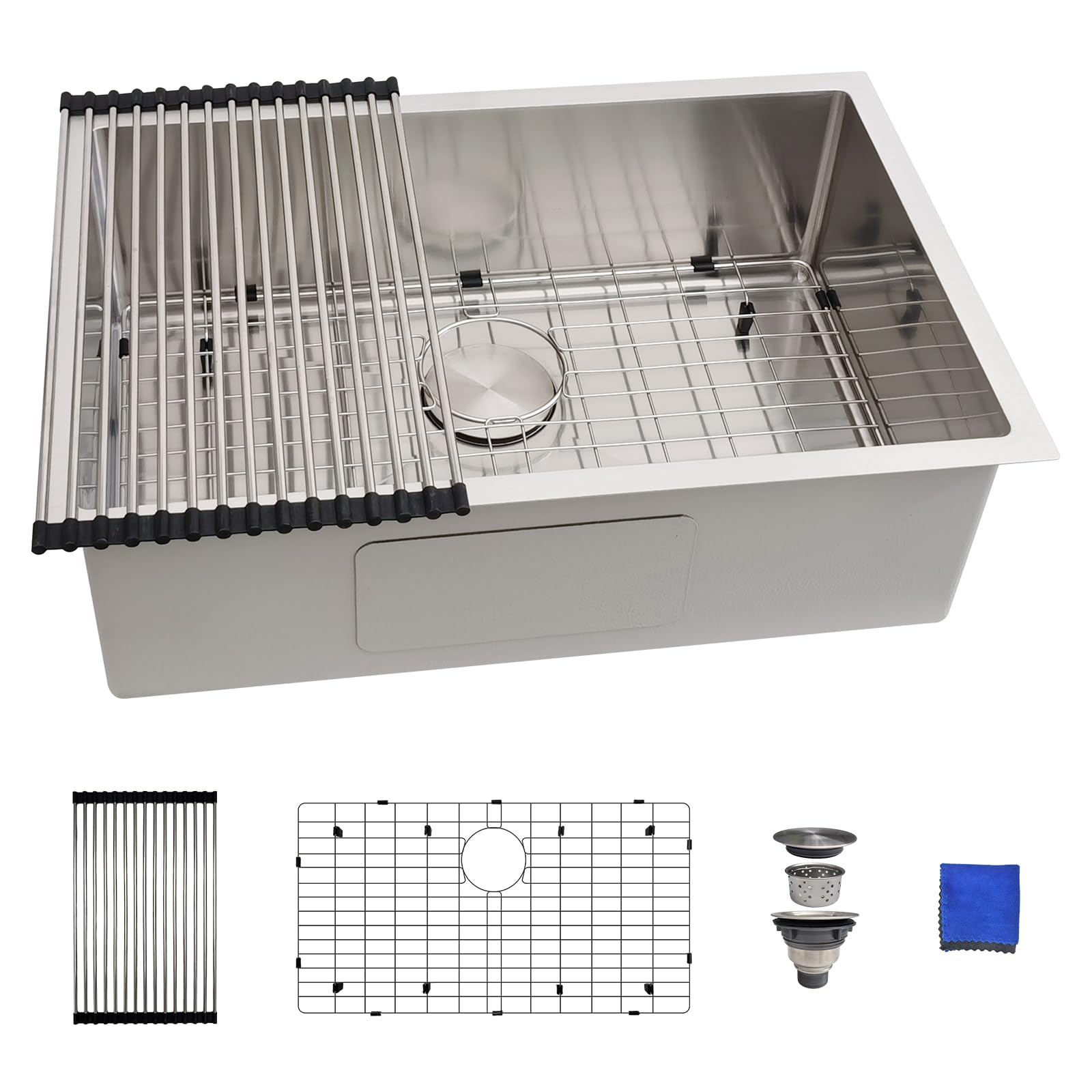 Delironexu 27 Inch Undermount Kitchen Sink