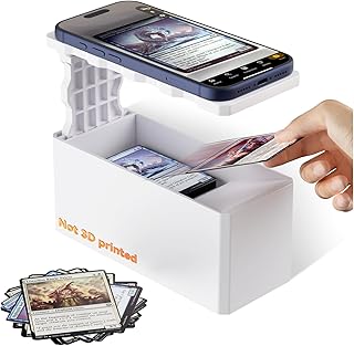 CloudValley TCG-Kartenscanner-Ständer für MTG-Sammelkarten, 【ABS-Material】Verstellbare Halterung für das Scannen mit dem Smartphone, 【Schnelles Scannen & Preisvergleich】Kompatibel mit der ManaBox-APP