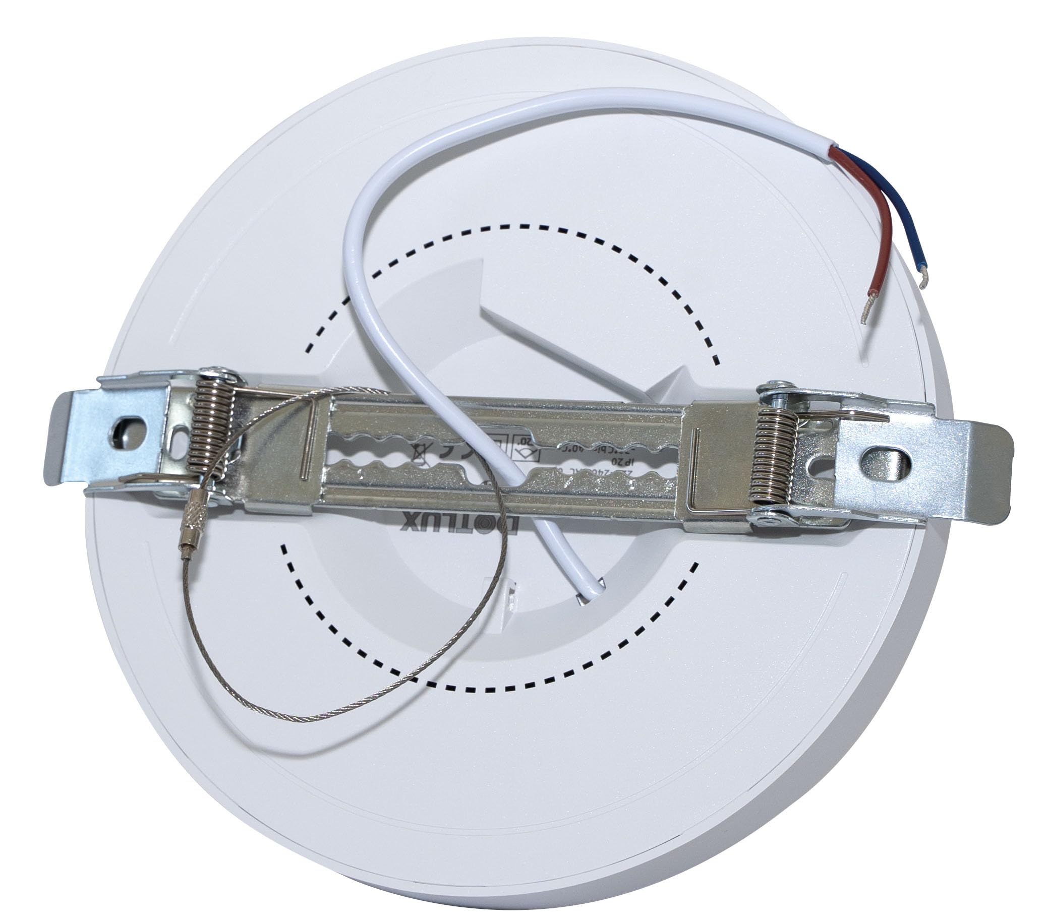 Dotlux LED Downlight UNISIZE | elastyczny rozmiar montażowy | lampa sufitowa, lampa do zabudowy (neutralna biel, 10 W)