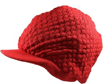 RW Unisex Cotton Rasta Beanie Visor More Colors