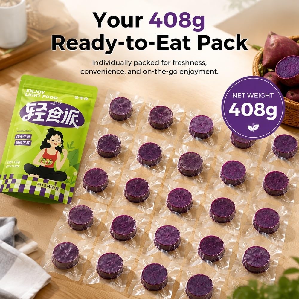 Patate Dolci Viola Pronte da Mangiare 408g