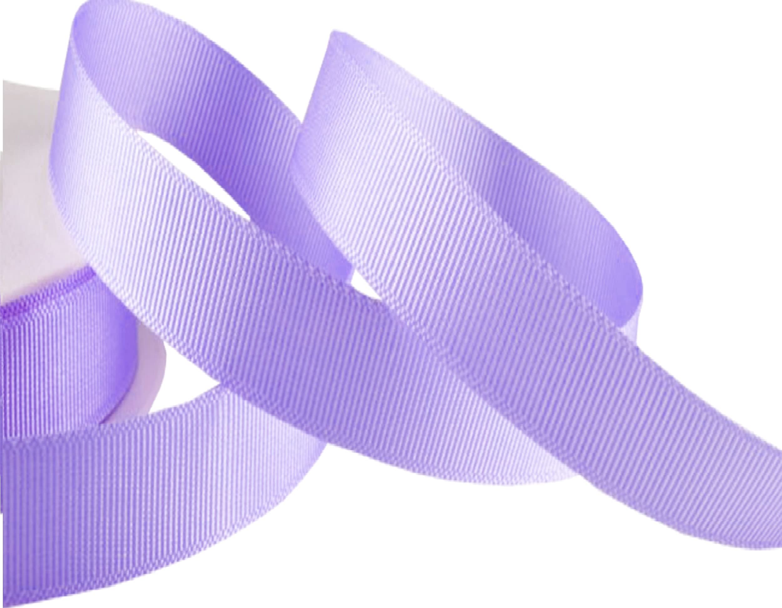Gcs Lilac Grosgrain Ribbon 20Mm X 10 Meters (Lilac) Double Sided For Gifts Wrap, Sew, Party, Decorations, Crafts, Bows, Dress, Events And More