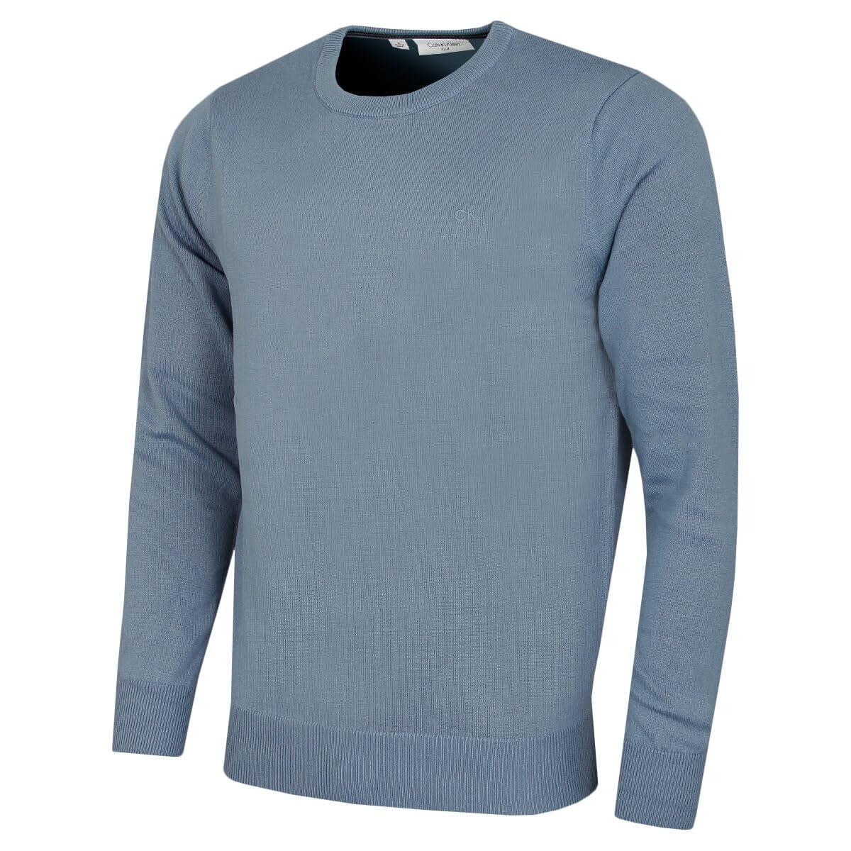 Calvin Klein Men's Rain Cloud Crew Neck Cotton Sweater - Xl