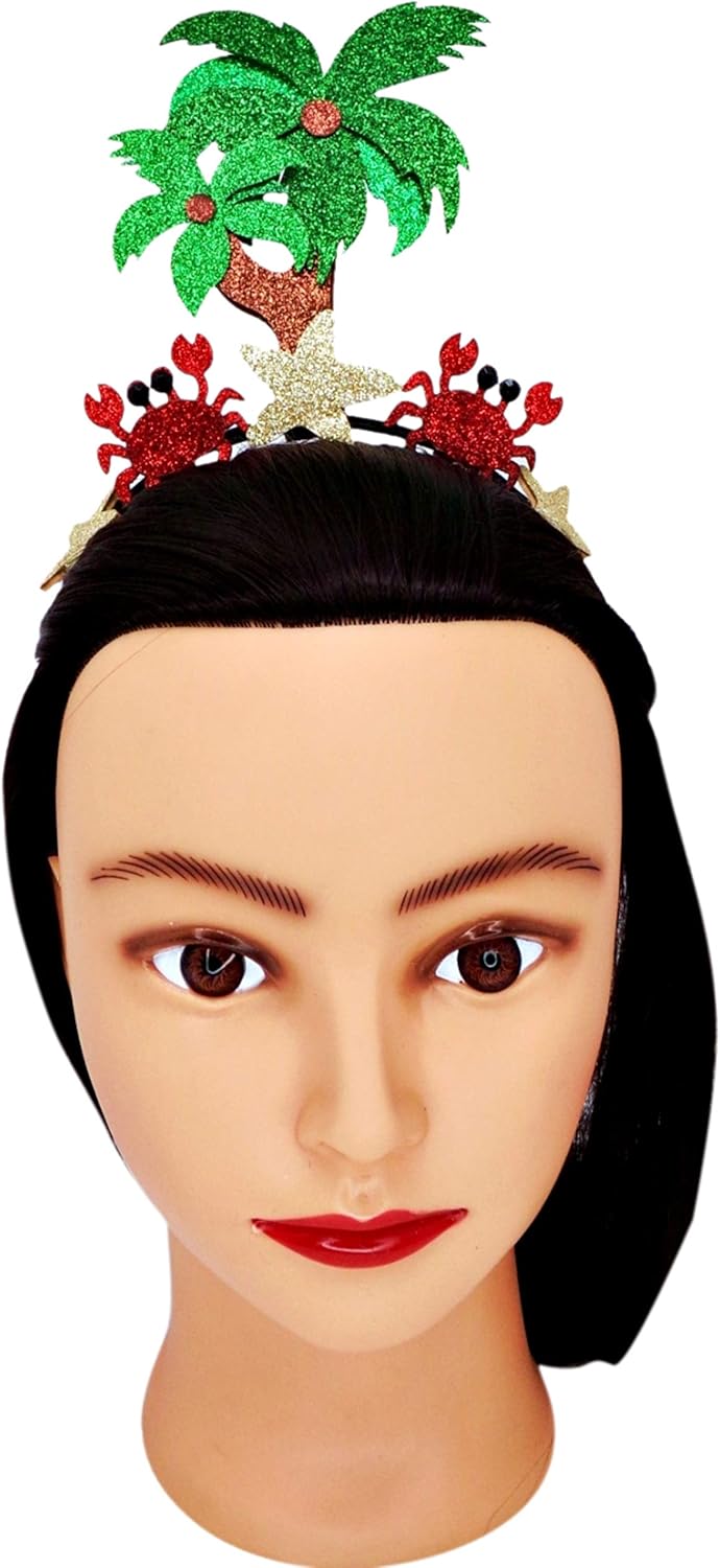 Needzo Tropical Headband for Party, Luau Hawaiian Theme Headband Accessory One Size Fits Most - Image 2
