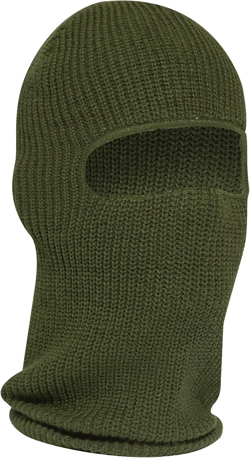Rothco Fine Knit One Hole Face Covering - 1 Hole Beanie Balaclava Ski Mask for Cold Weather