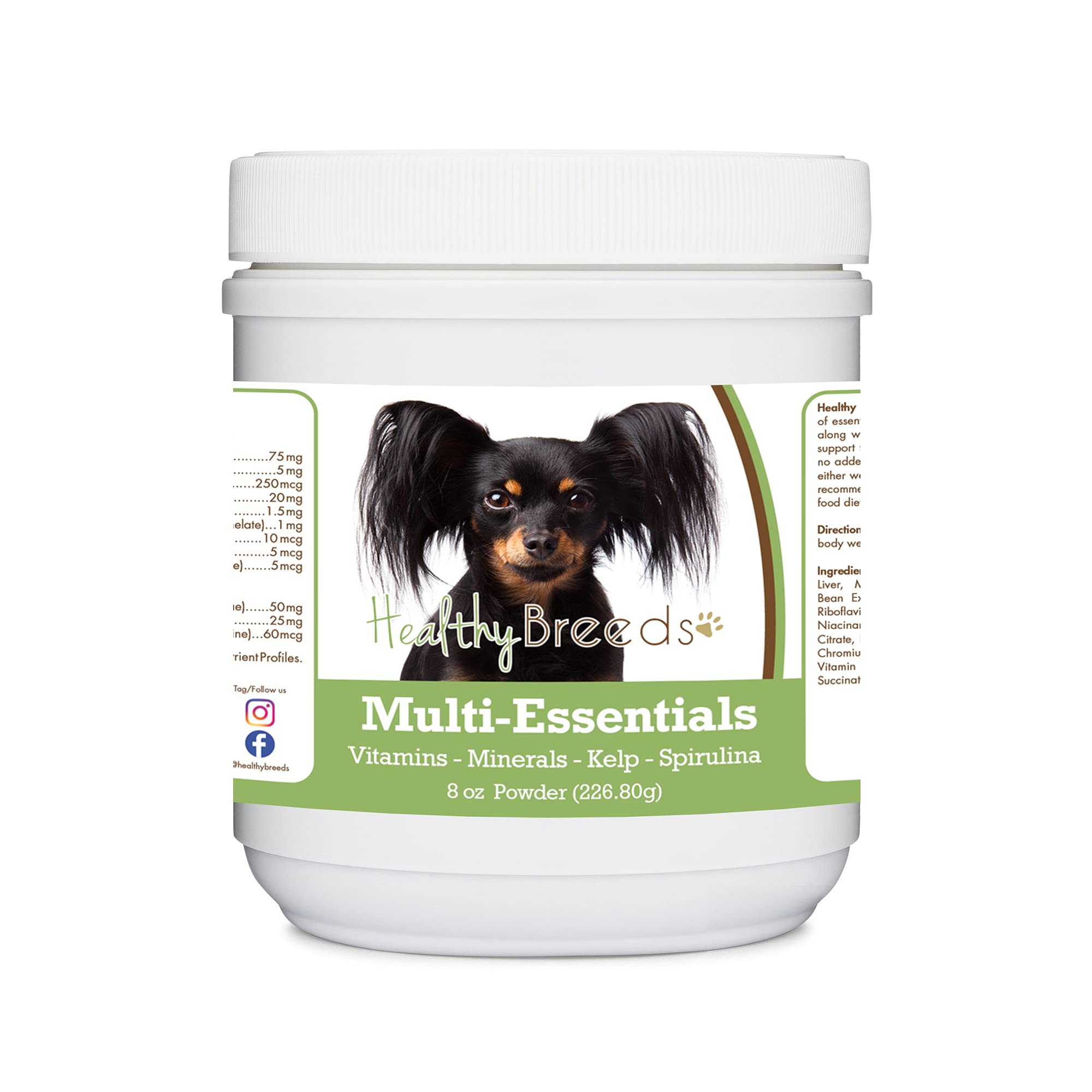 Healthy Breeds Russian Toy Terrier Multi-Essentials Powder for Dogs - an Ideal Supplement of Vitamins, Minerals &amp; Antioxidants for Your Dog - 8 oz