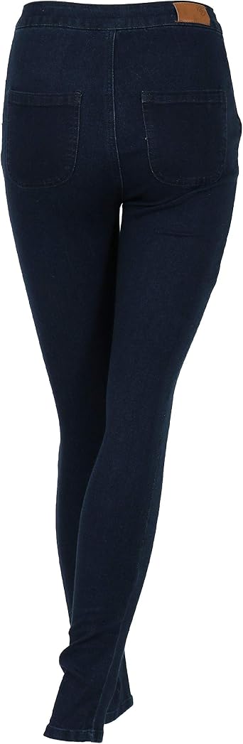 Boom Boom Jeans Womens High Waist High 