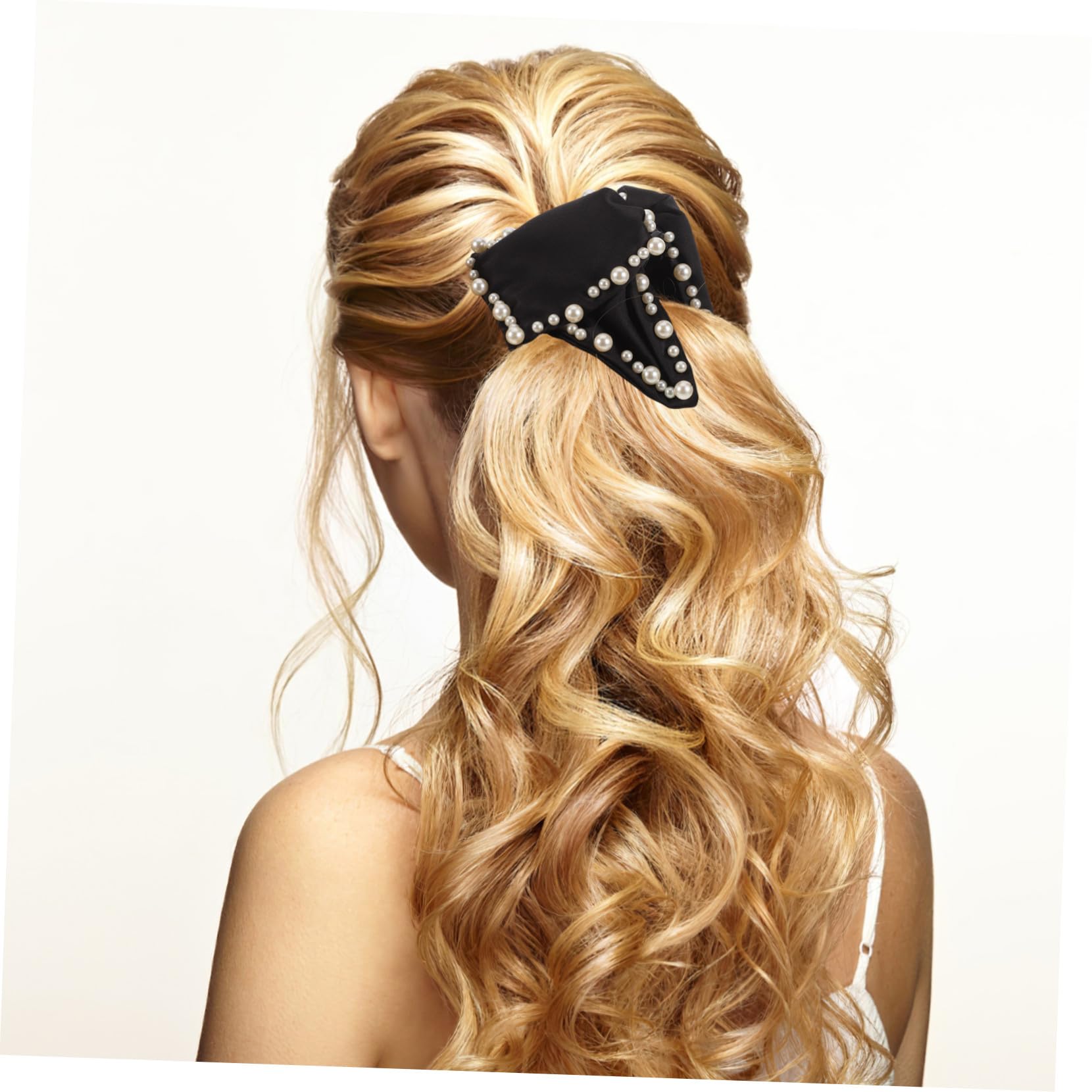 8 Pezzi Clip per in Satin con Artificiali Morsetti Antiscivolo per Spessi Accessori per Cerimonie e Quotidiano