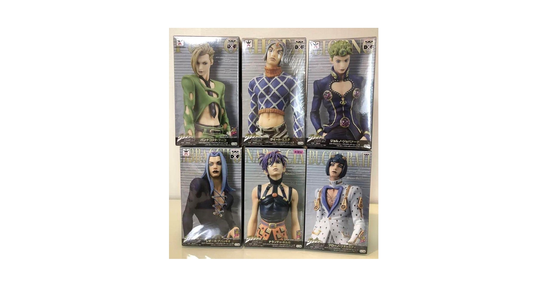 ジョジョの奇妙な冒険 DXF ブチャラティチーム 全6種 15083 ② Amazon.co.jp: ジョジョの奇妙な冒険 DXF DXフィギュア