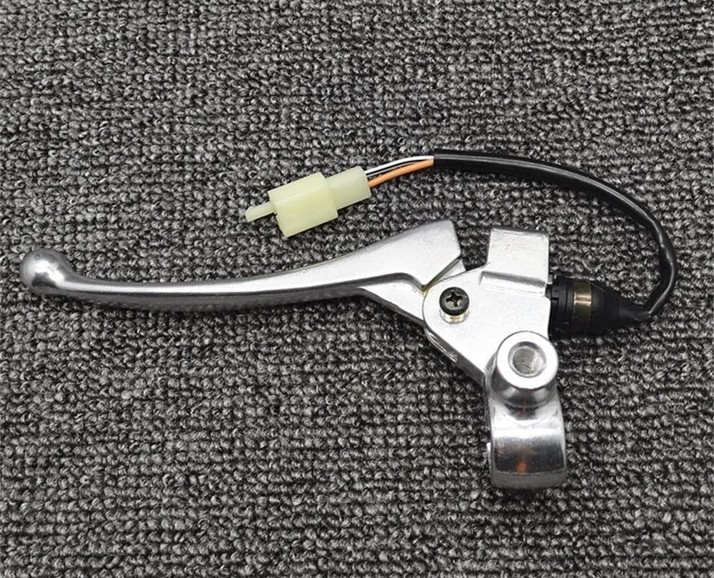 CCQDGMD Motorcycle Bicycle Left Brake Lever Assembly for Haojue an 125 AN125 HS125T Neptune 125cc HJ125T-7 HJ125T-8 Spare parst