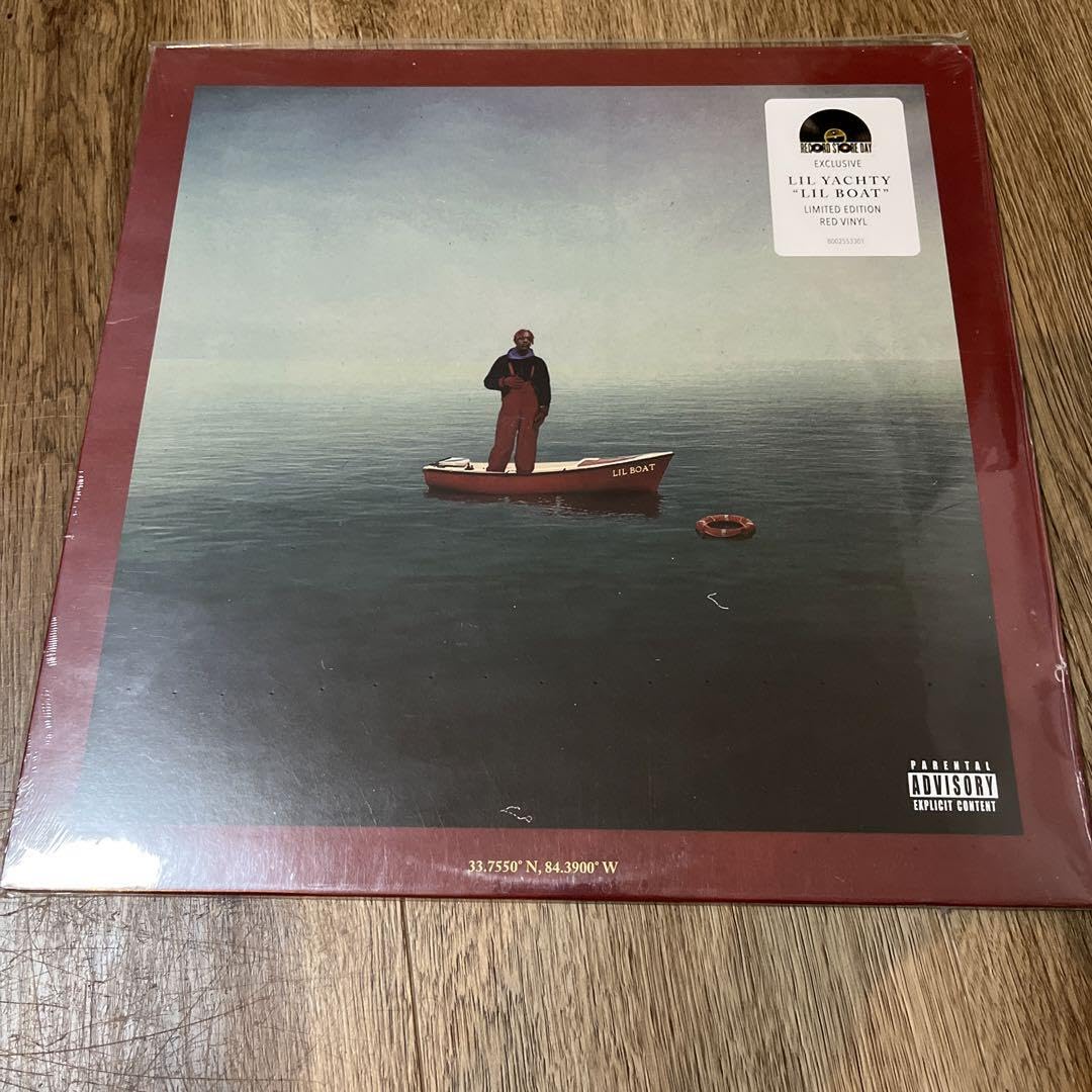 Lil Yachty Lil Boat レッド・バイナル 未開封新品 送料込