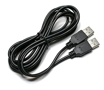 EDO Tech 10 Ft USB Audio Video Power Connector Cable for RCA Portable DVD Player DRC69705E22-2PK DRC79981E DRC79981 DRC98101S DRC72989DE AV Cable for Dual Screen Video Connections