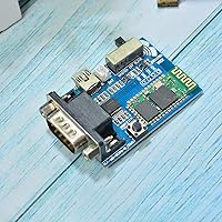 Vista 3 de Comimark 1 unids RS232 Bluetooth Serial Adaptador Comunicación Maestro-Esclavo Módulo 5V Mini USB