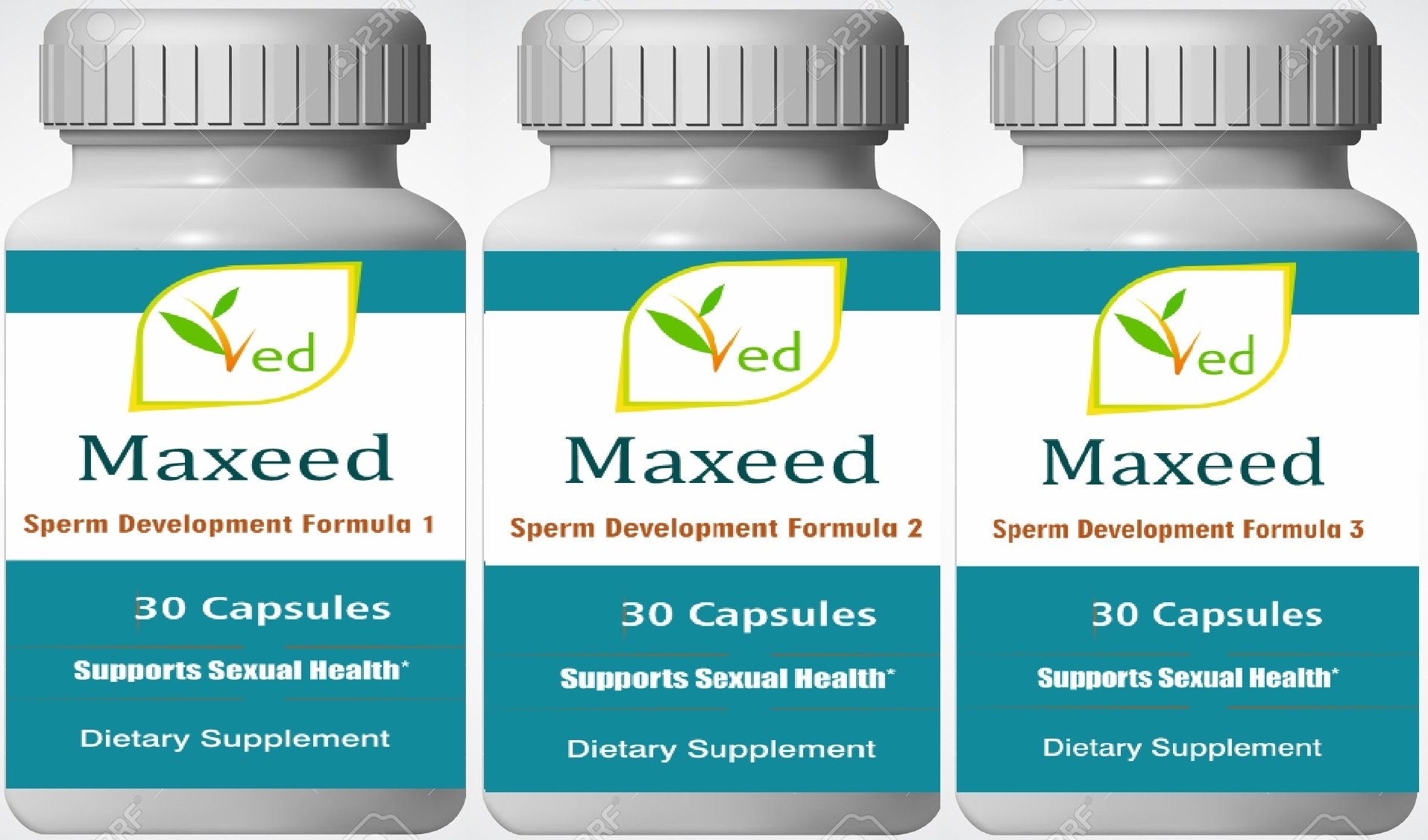 Amazon Com Maxeed Development Formula 1 2 3 For Male 90 Caps Fertility For Men Health Household