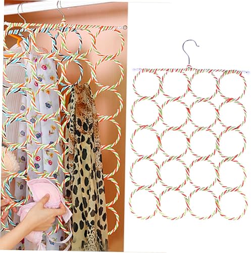 Miniatura 5 de Cabilock Perchero plegable para ropa para bufandas, perchas plegables para corbatas, perchero plegable para bufandas, organizador de armario,