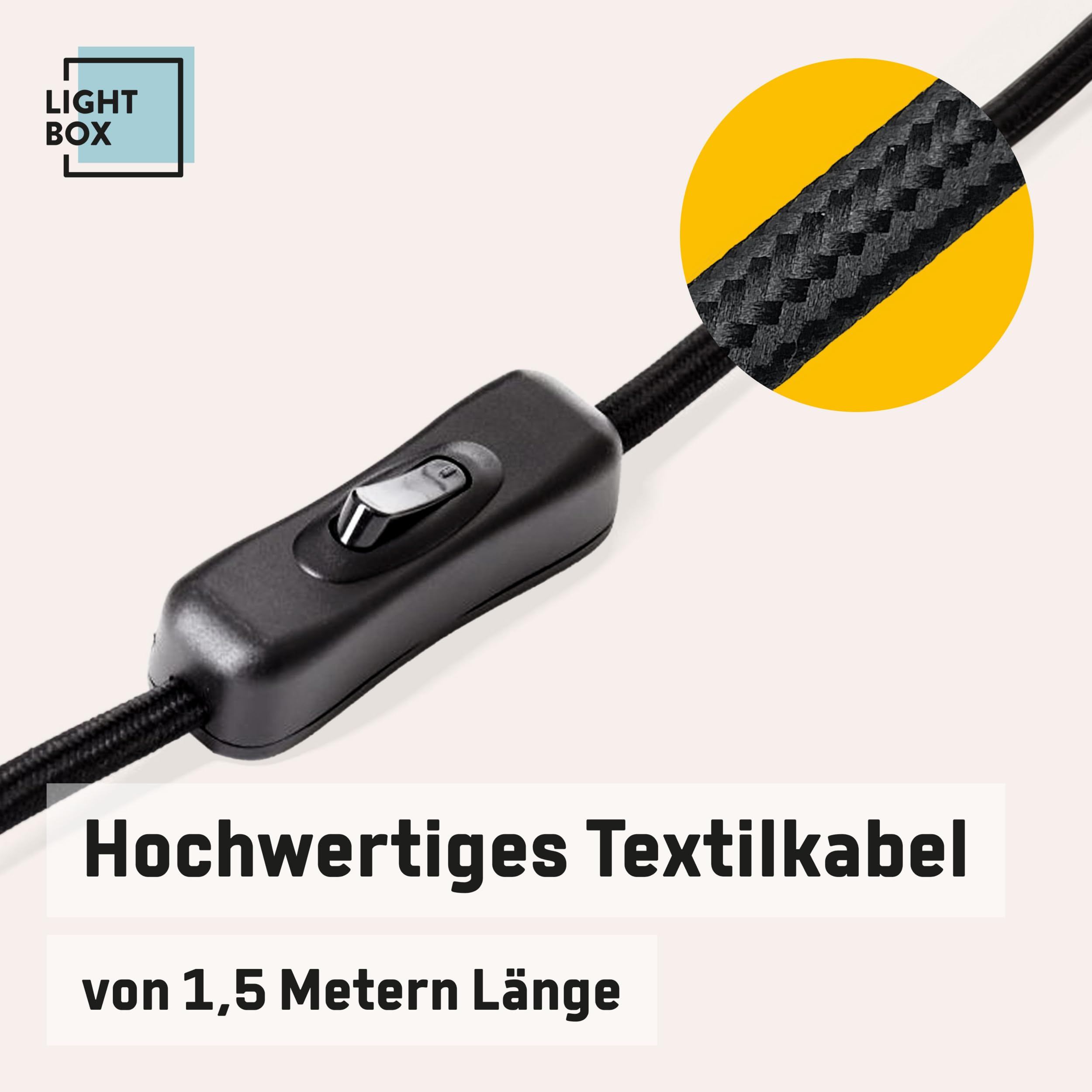 Lightbox Pilz Tischlampe | 36 cm Höhe, Ø 20 cm | Tischleuchte mit Wipp-Schalter | glamouröse LED Lampe als Nachttischlampe für das Schlafzimmer | E14 | aus Metall in Goldfarben/Matt Taupe/Grau