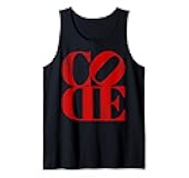 CODE Coders Vintage Love Coding Tank Top