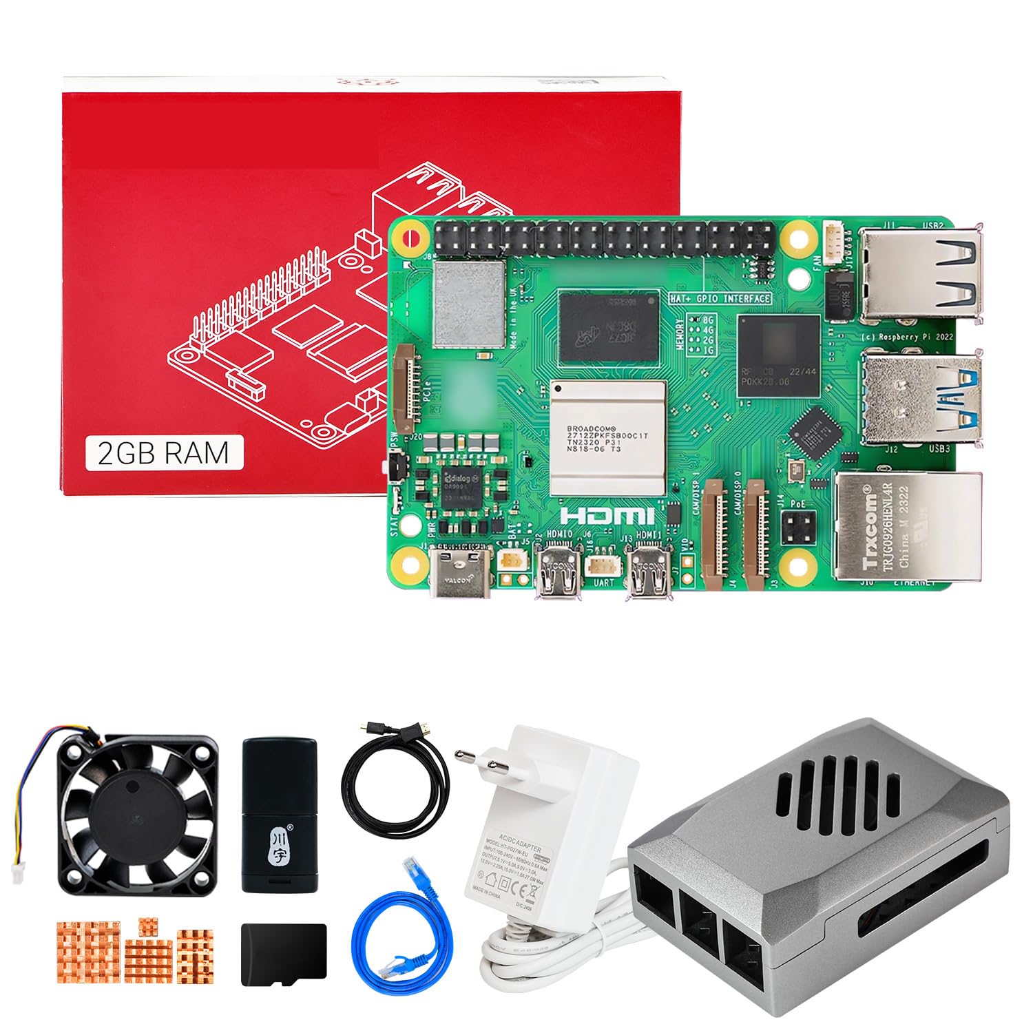 Kit Raspberry Pi 5 2GB pour apprendre la programmation et la robotique - 7