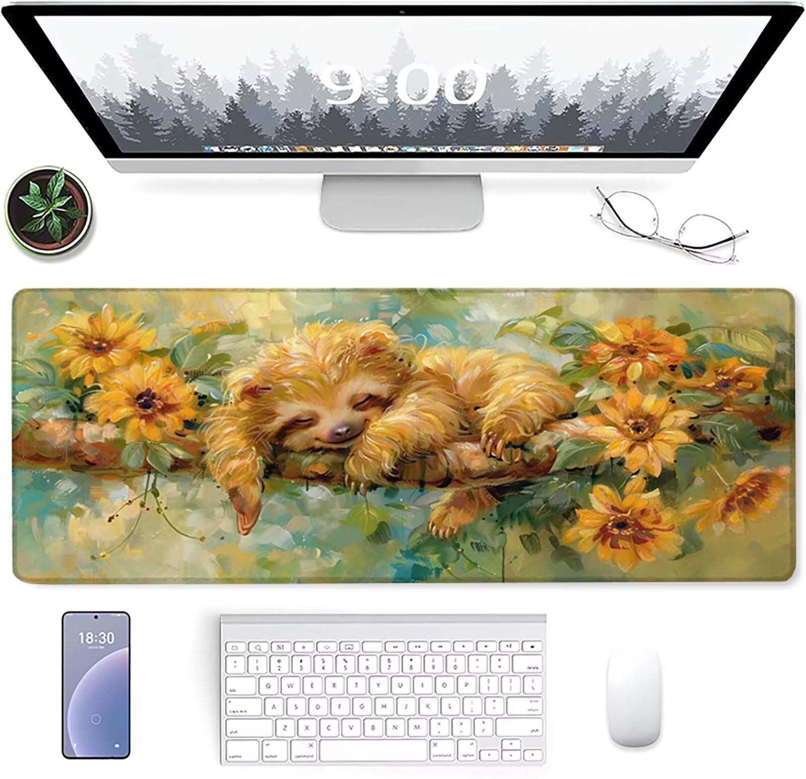 Podkładka pod mysz XXL 1600x800x3mm, zielona podkładka pod mysz do gier z antypoślizgową gumową powierzchnią, poprawia precyzję i szybkość, komputer dla gracza i akcesoria biurowe, prezent dla