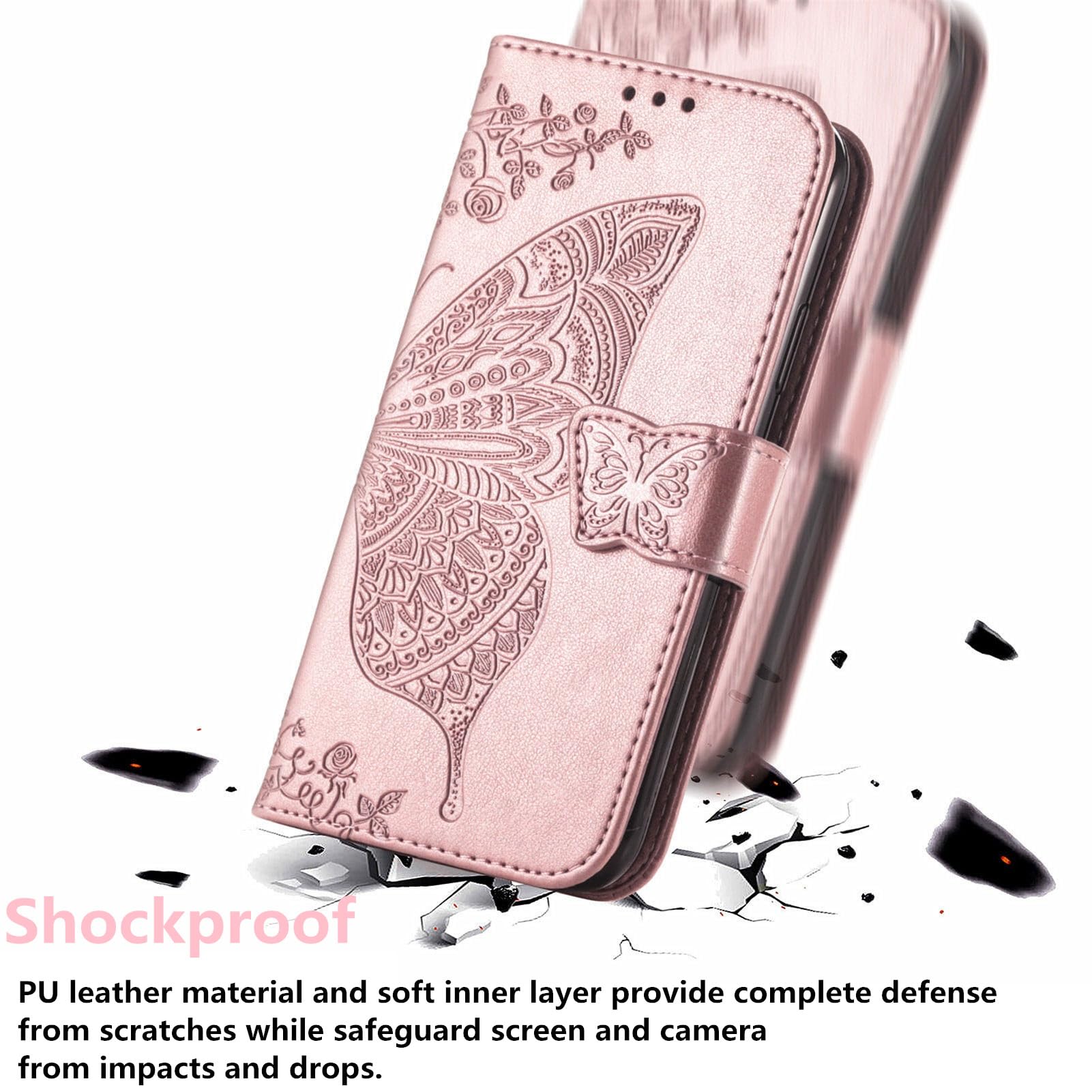 Per Sony Xperia 5 II 5G Custodia Sottile Pelle Portafoglio Custodia Sony Xperia 5 Ii