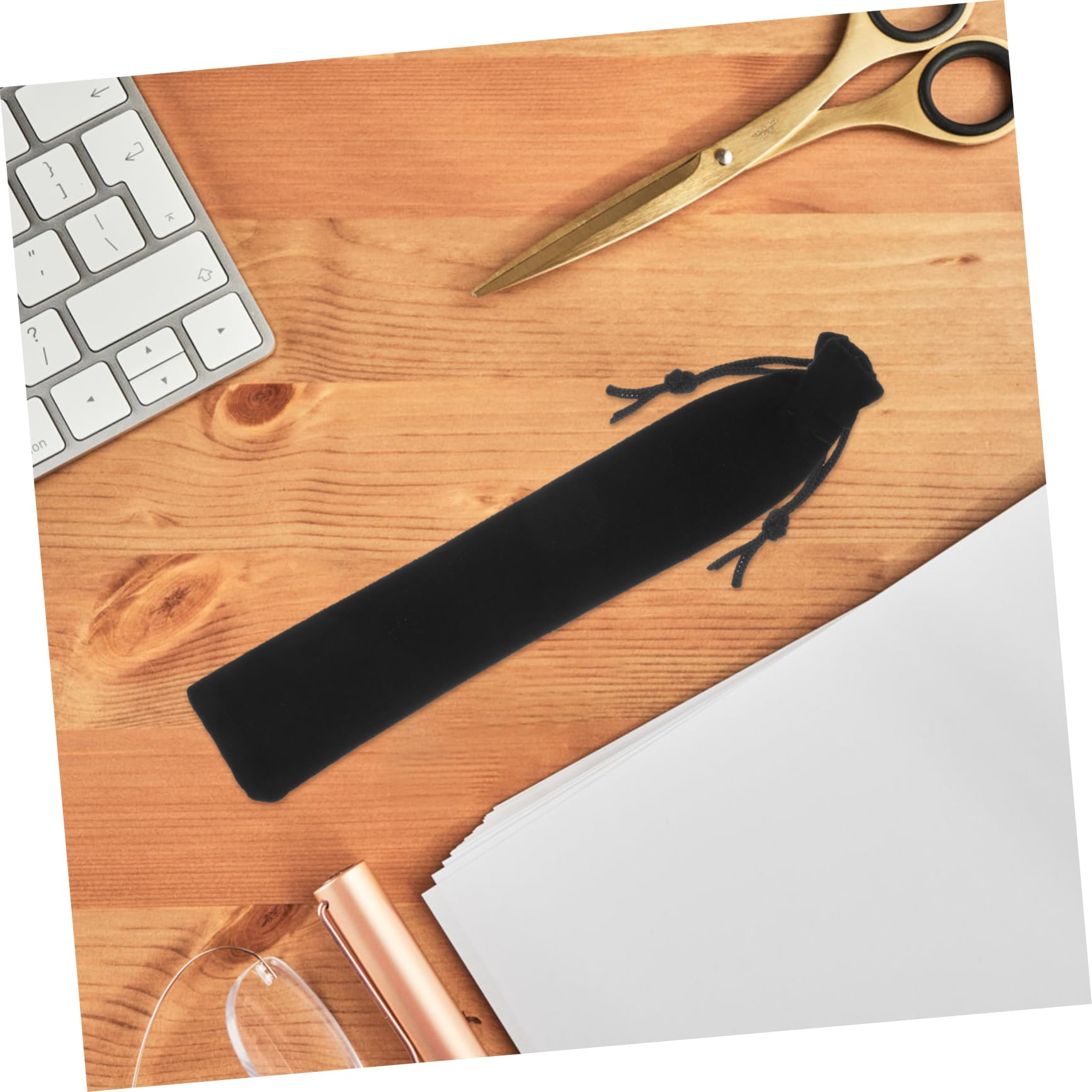 Custodie Penne 100 Pz Sacchetto Della Matita Mini Portamatite Scatole Di Penna Singolo Caso Della Penna Sacchetto Della Matita Con Coulisse Di Imballaggio Coulisse Manicotto Della