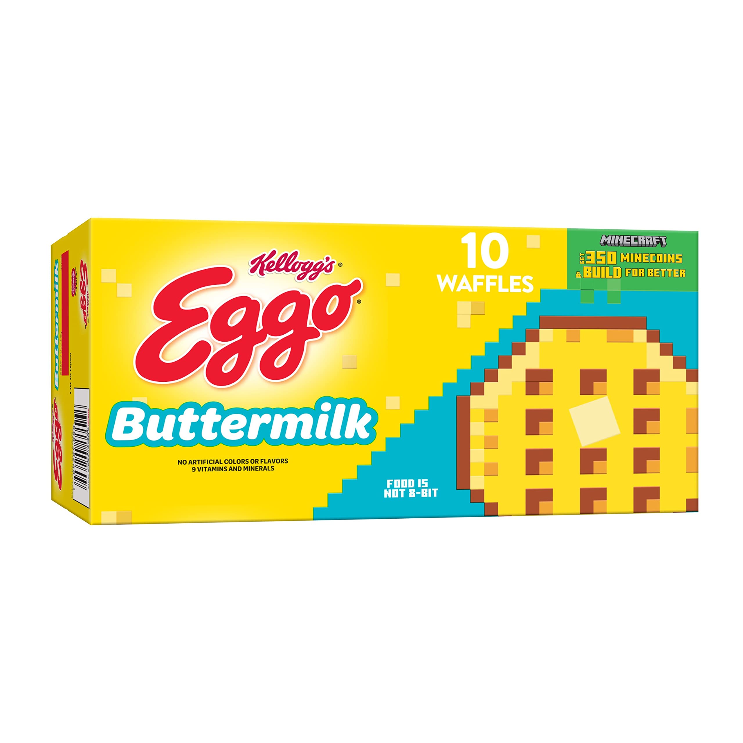 Buy Kellogg’s Eggo, Frozen Waffles, Buttermilk, Easy Breakfast, 12.3 oz