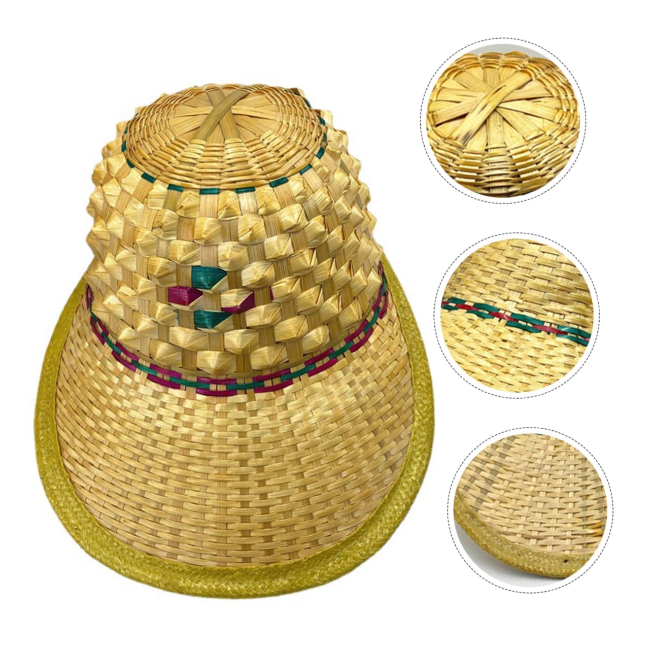 Veemoon Chapeau UV pour Activités Extérieures Chapeau de Style Ananas Protection Complète pour Plage Camping et Spectacles