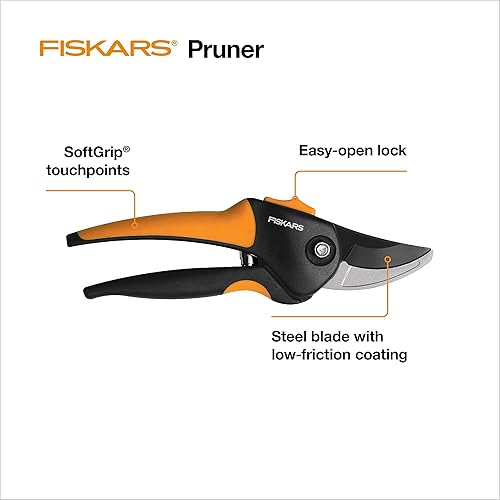 Miniatura 2 de Fiskars Bypass Pruning Shears, Branch Cutter with 5/8" Cut Capacity, Garden Shears with Sharp Steel Blade, Rust Resistant, Ergonomic Pruners with