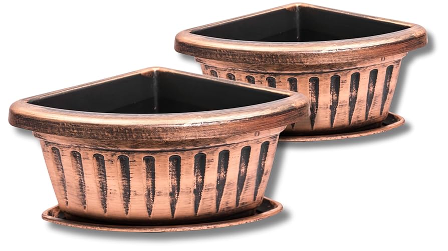 イタリア製、プランター３点セット 楽天市場】ガーデニング雑貨 プランターポット ミニセミサークル