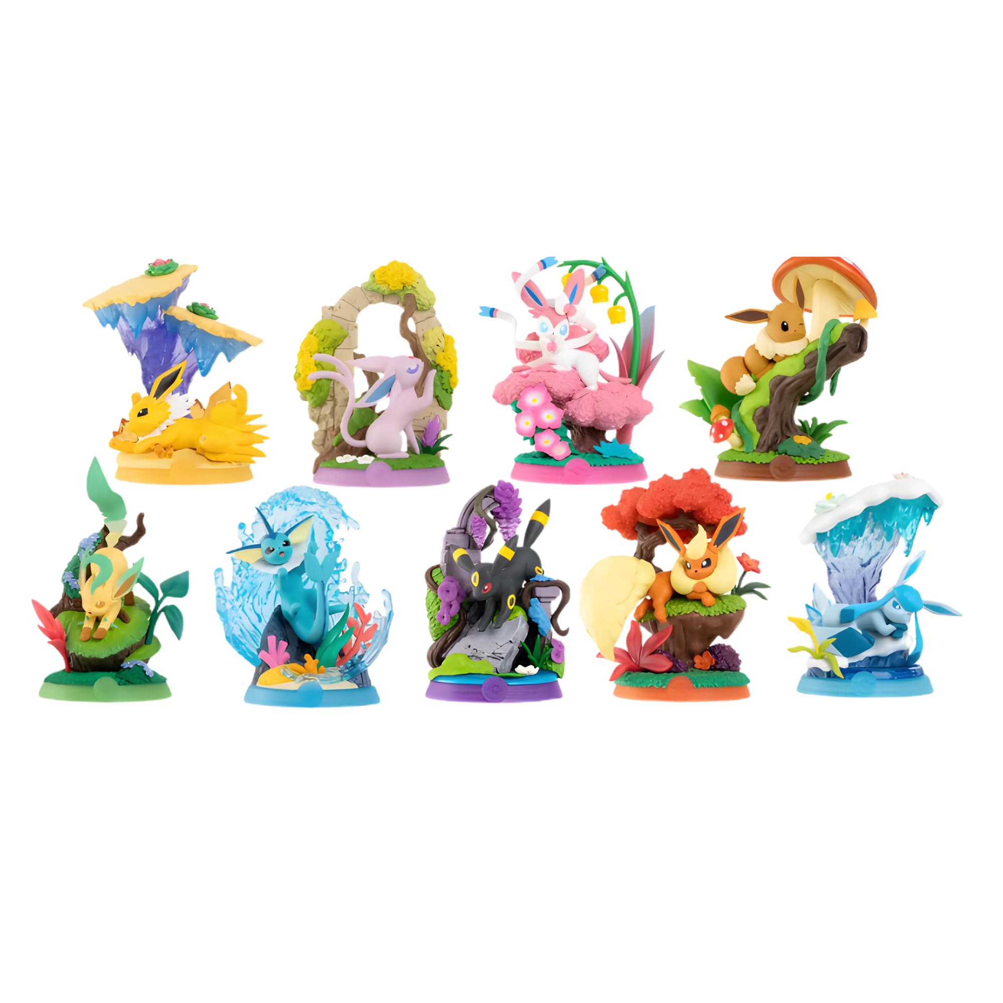 Pokémon Funism Adventure Eeveelution Blind Box Figur – Evoli & Entwicklungen Sammelfigur ca. 12 cm | Offiziell lizenzierte Pokémon Überraschungsbox | Anime Sammlerfigur