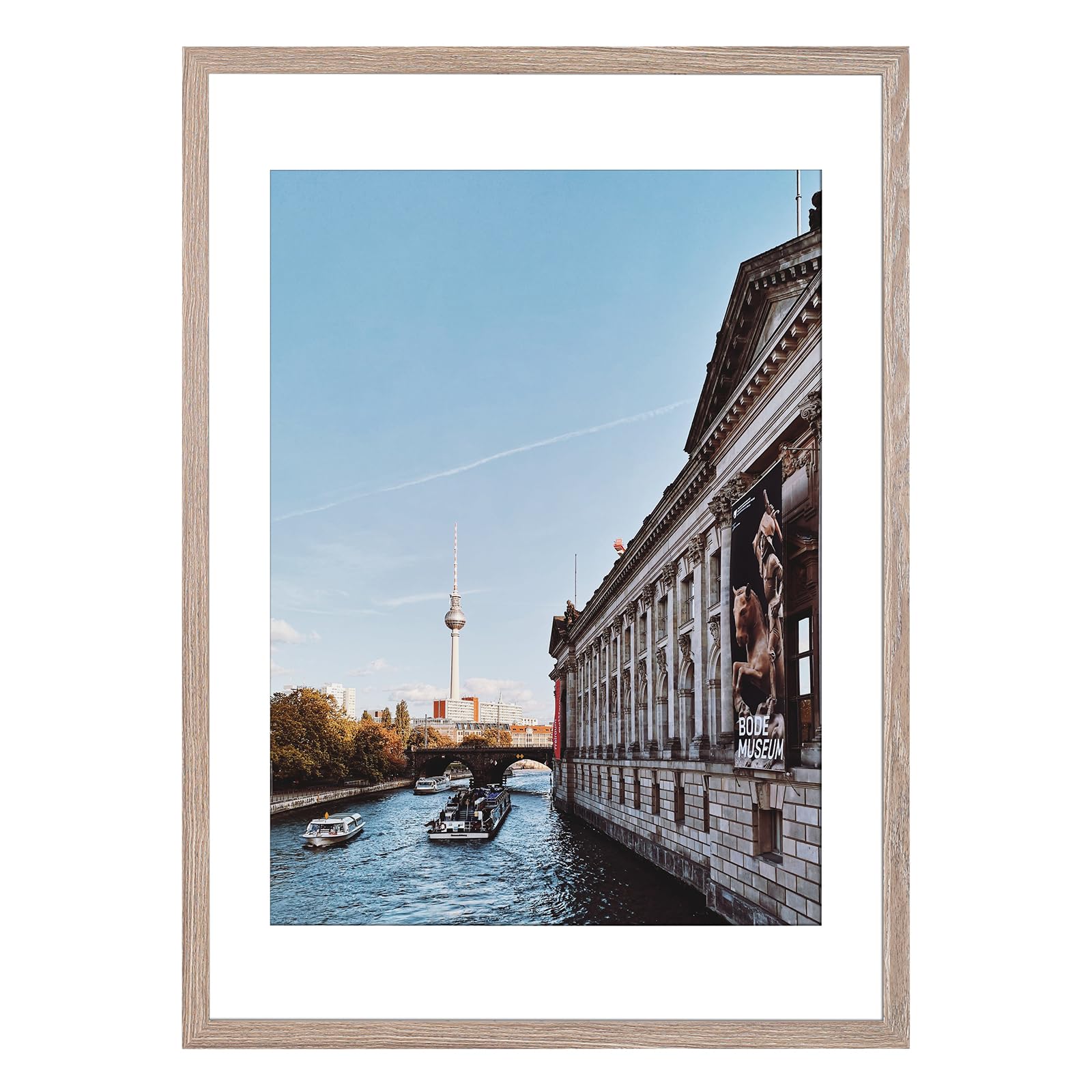 HOMESEVEN Wooden Poster Frame A1 Picture Frames 100 Solid