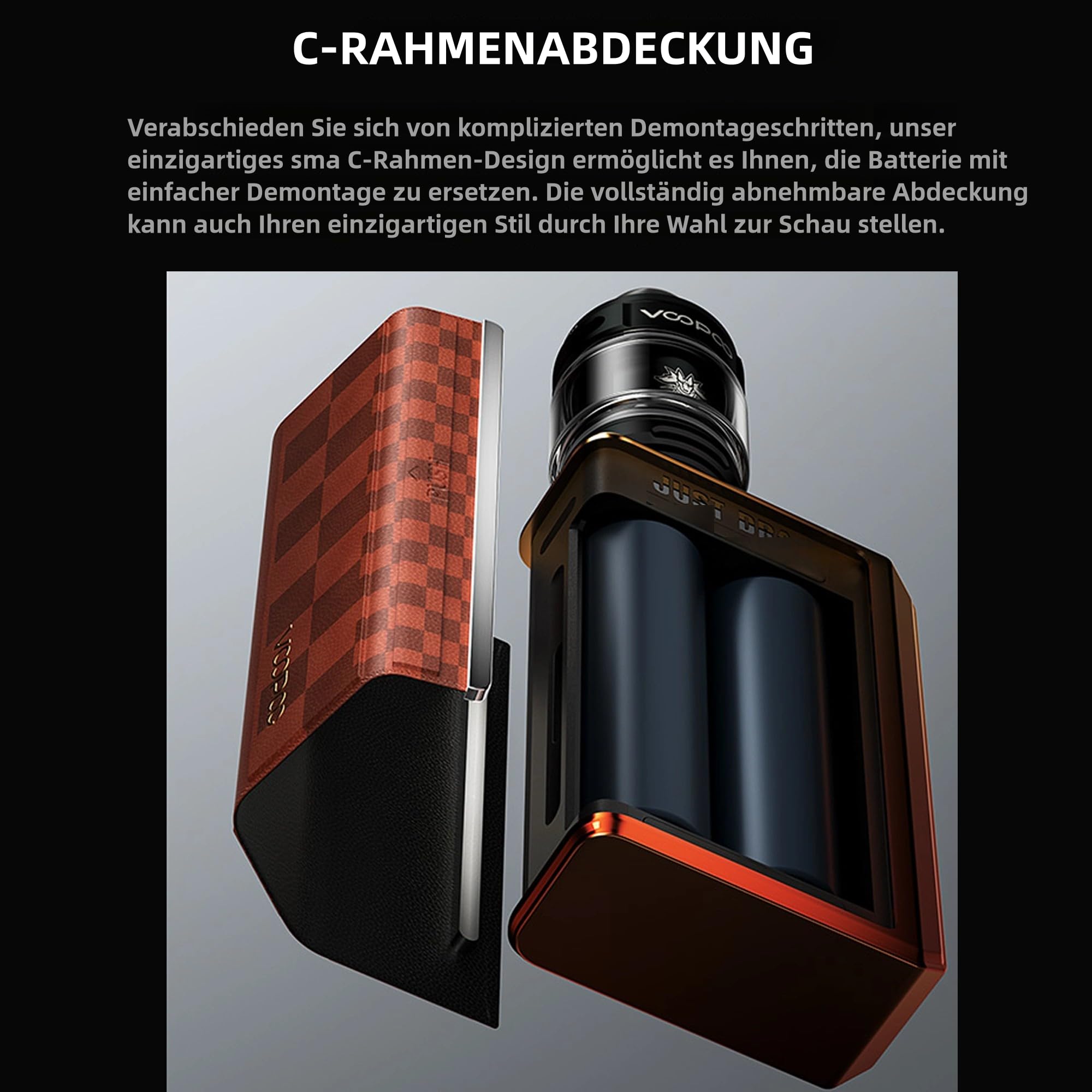 VOOPOO Drag 5 Kit Mod Tank Sigaretta Elettronica, Senza Nicotina