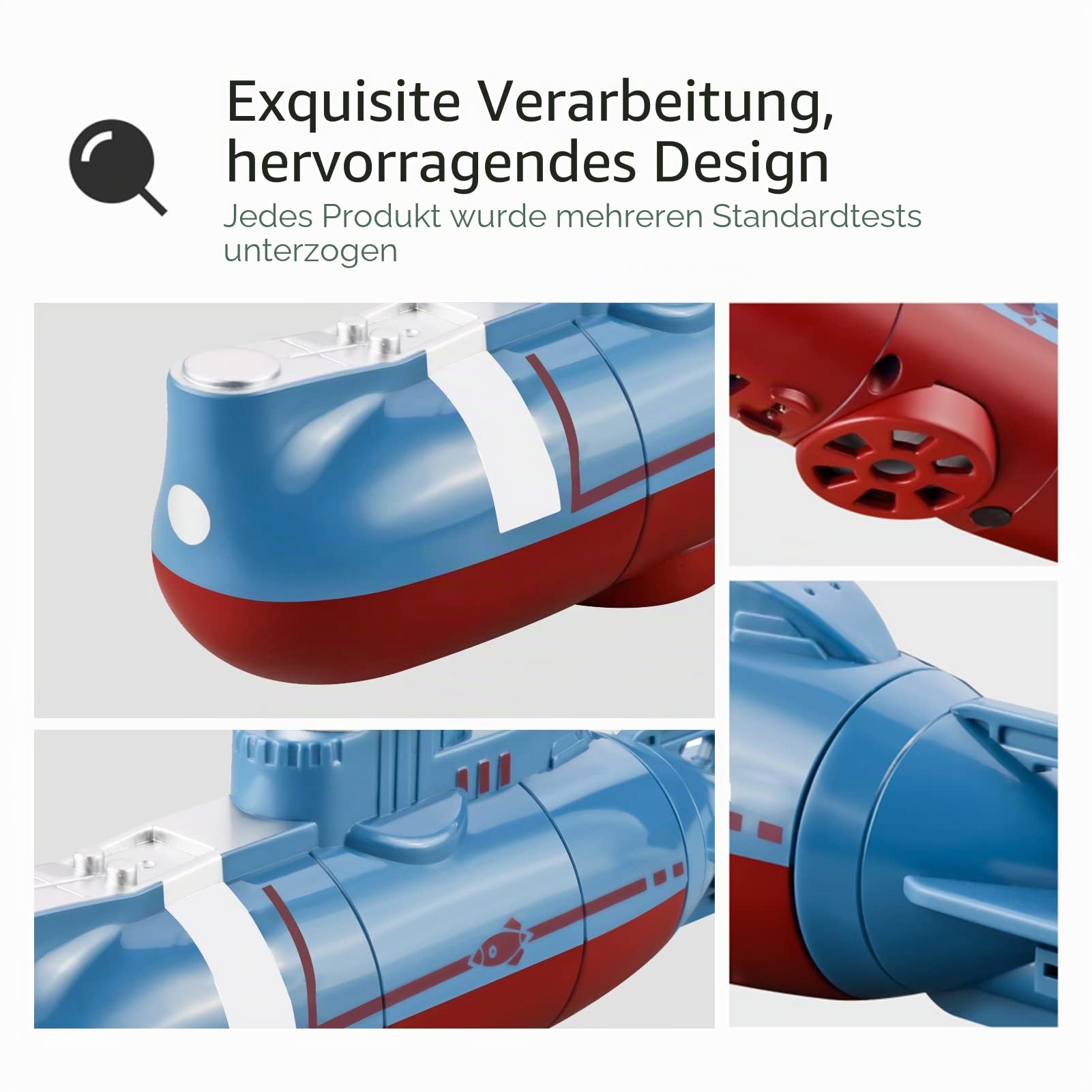 Mini U-Boot RC Boot Fernbedienung Wasserdichtes Spielzeug für Kinder