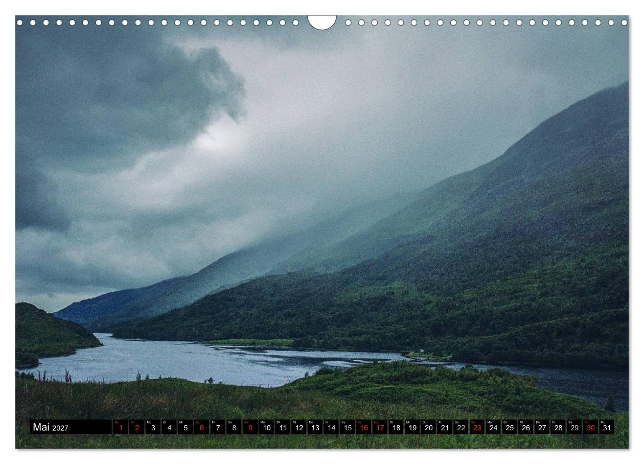 CALVENDO - Schottland, Atemberaubender Norden (Wandkalender 2027 DIN A3 quer), Monatskalender: Überwältigende Landschaftsaufnahmen aus Schottlands hohem Norden
